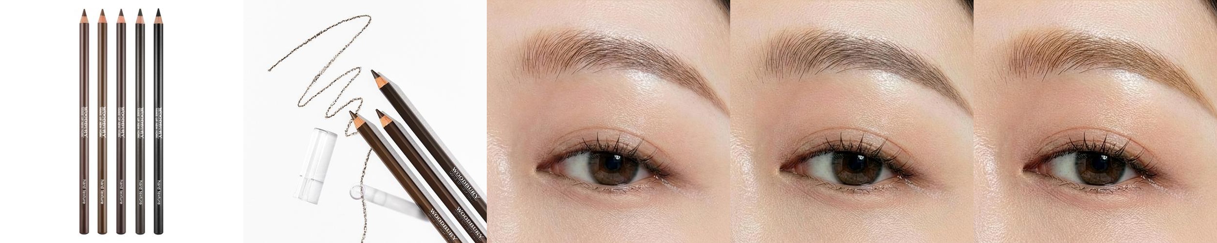 [우드버리] 하드 텍스처 아이브로우 4g (5color)