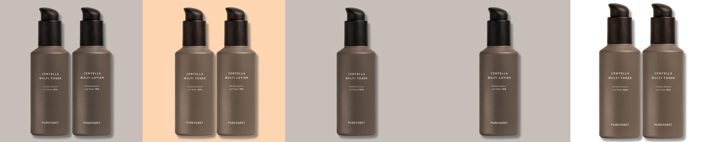 퓨어포레 센텔라 병풀 스킨로션 청소년 사춘기 지성피부 민감성 보습 진정 기초화장품 2종세트