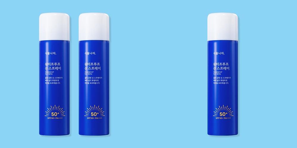 식물나라 워터프루프 선 스프레이 100mL x 2개, SPF50+ PA++++