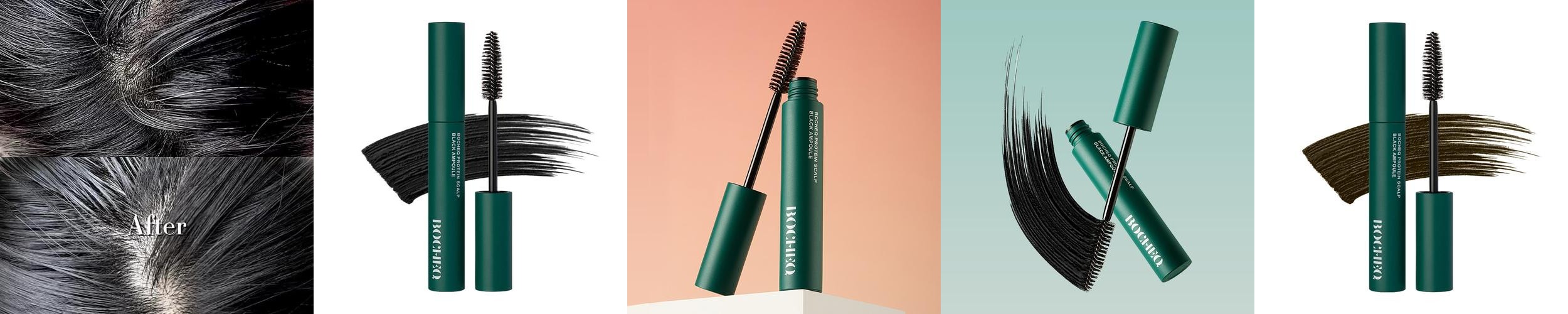 보첵 탈모 새치 커버 두피 헤어 마스카라 앰플 스틱 10ml, 1개