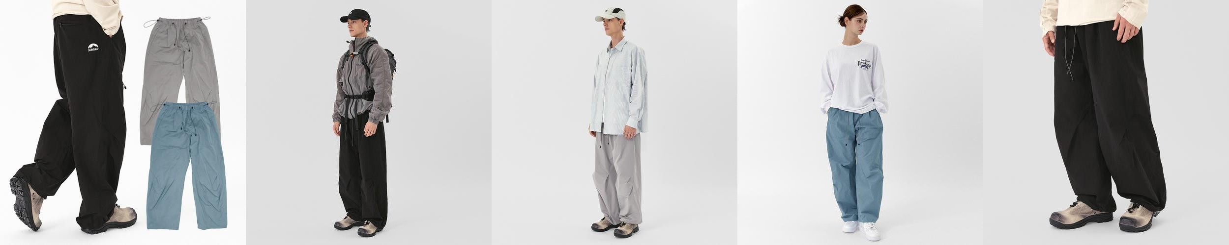 작업복바지 여름 등산 냉감 에어 쿨링 카고 아이스 기능성 아웃도어 바지 팬츠 레드캠프