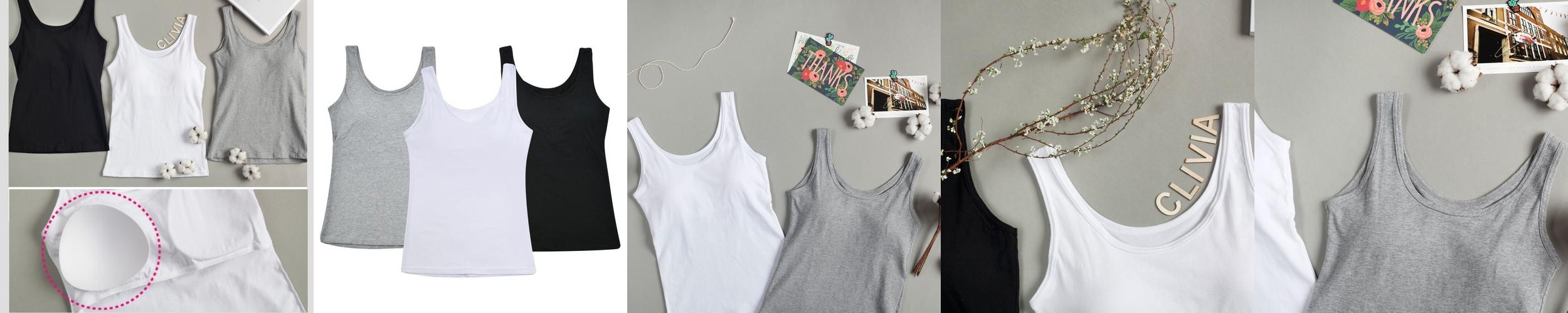 캡내장나시 (등밴드없는) 브라탑 캡나시 브라런닝 여성메리야스 캐미솔