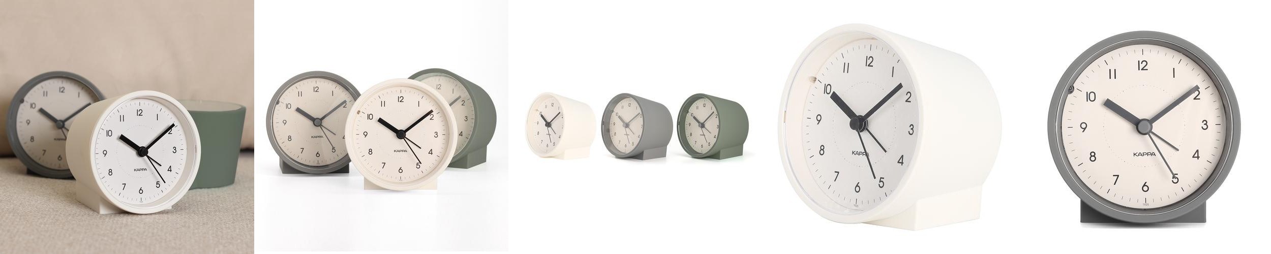 카파 심플 무소음 탁상시계 모던 인테리어 전자음 알람시계 T925