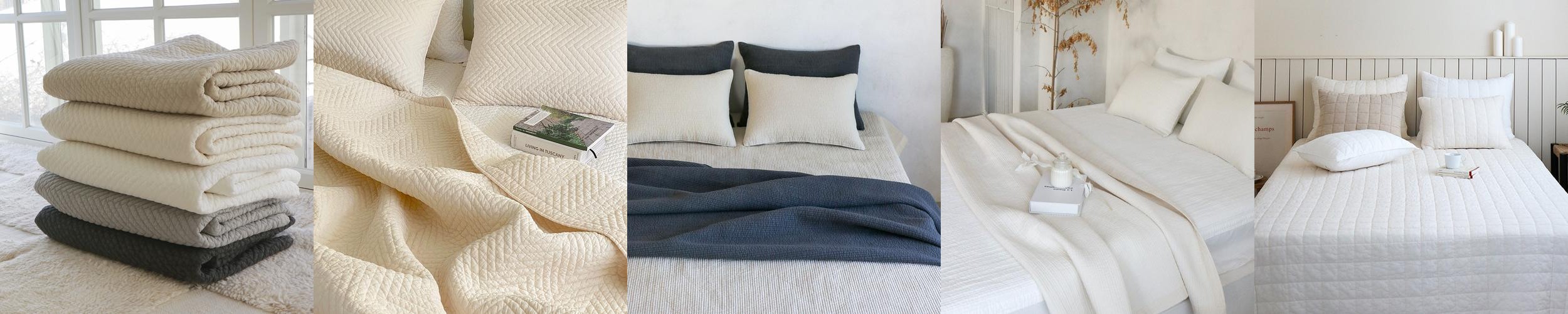 모제무드 오가닉 순면 피그먼트 이불패드 이불깔개 패밀리침대패드 라지킹 트윌 LK