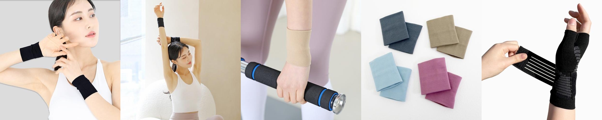 1+1 라인벨라 의료용 손목보호대 얇은 손목 아대 임산부 팔목 압박밴드 S 블랙 밴드형 2개입