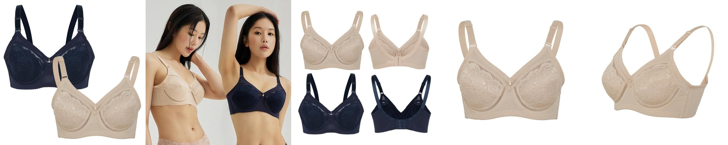 처진가슴 브라 빅사이즈 큰가슴 처짐방지 새가슴 보정 와이어 브라 미니마이저