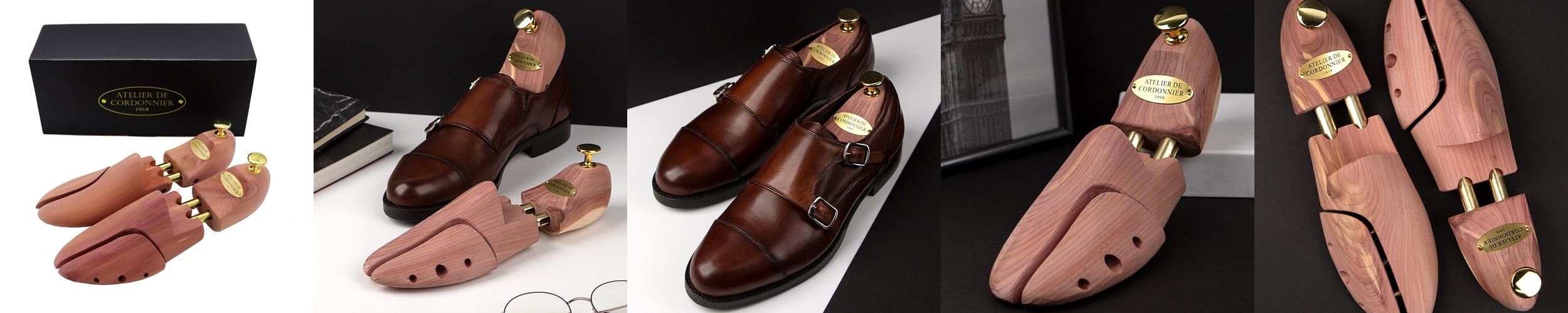 콜로닐 프리미엄 남성용 삼나무 슈트리 구두 신발 주름 방지 냄새 습기 제거