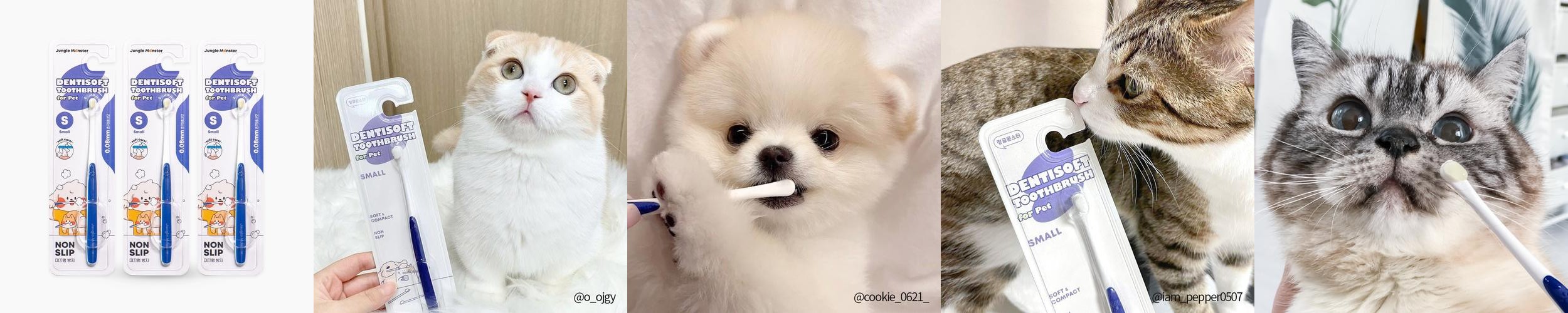 정글몬스터 덴티소프트 칫솔 S 1개입, 3개