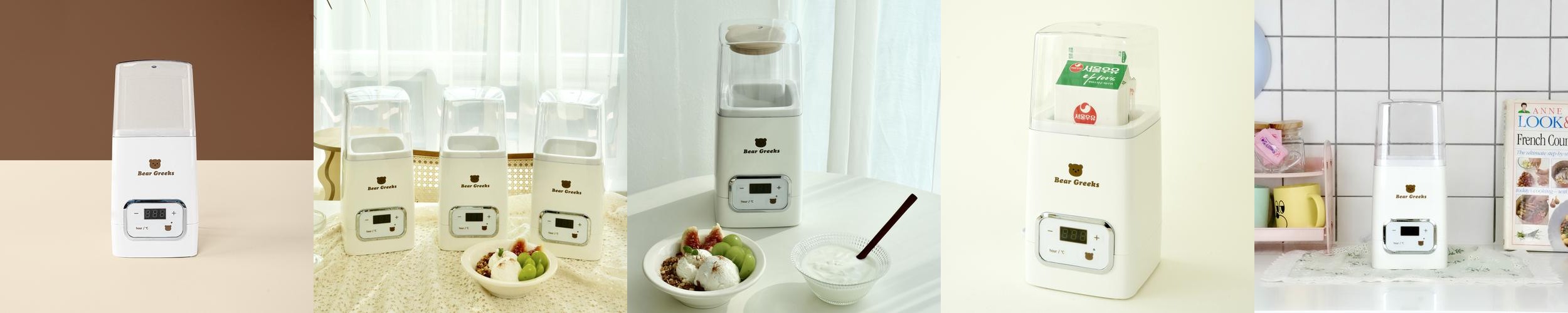 메고지고 꾸덕 그릭요거트메이커 1L 플레인요플레 리코타치즈 요구르트 국내제조기