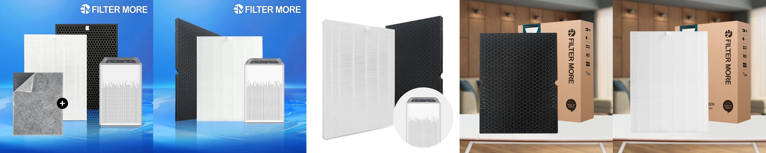 [호환] 미닉스 음식물 처리기 활성탄 필터 리필용 고품질 탈취필터 포유 1회 교체여분