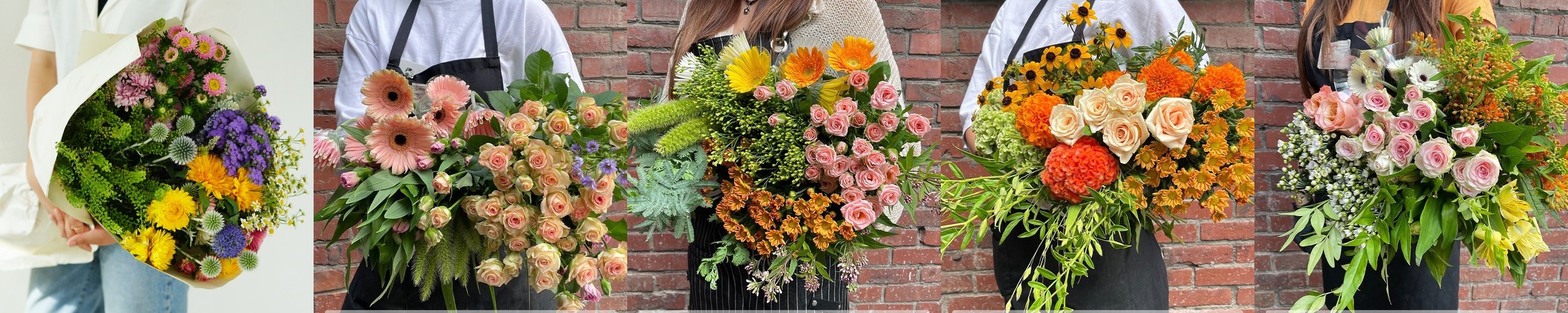 [최다리뷰] 랜덤 플라워 럭키박스 (7종 이상/XL) 제철꽃믹스 한가득 랜덤생화 정기구독 꽃배송 꽃배달 생화택배 셀프촬영