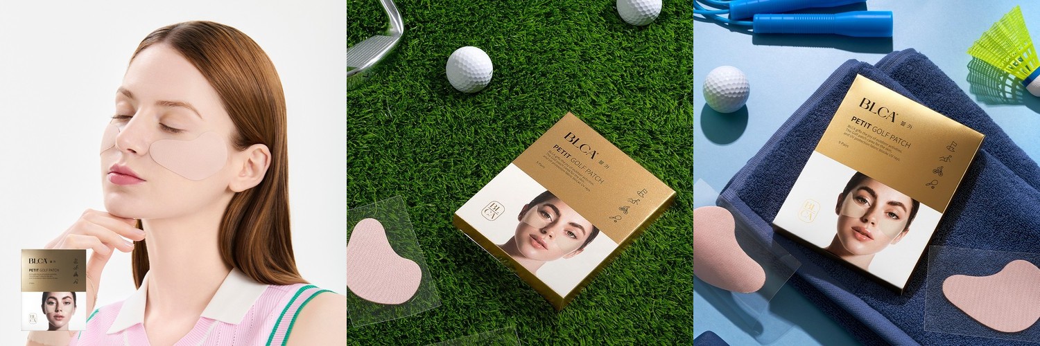 골프패치 얼굴 썬패치 마스크 자외선차단패치 햇빛 테이프 5매