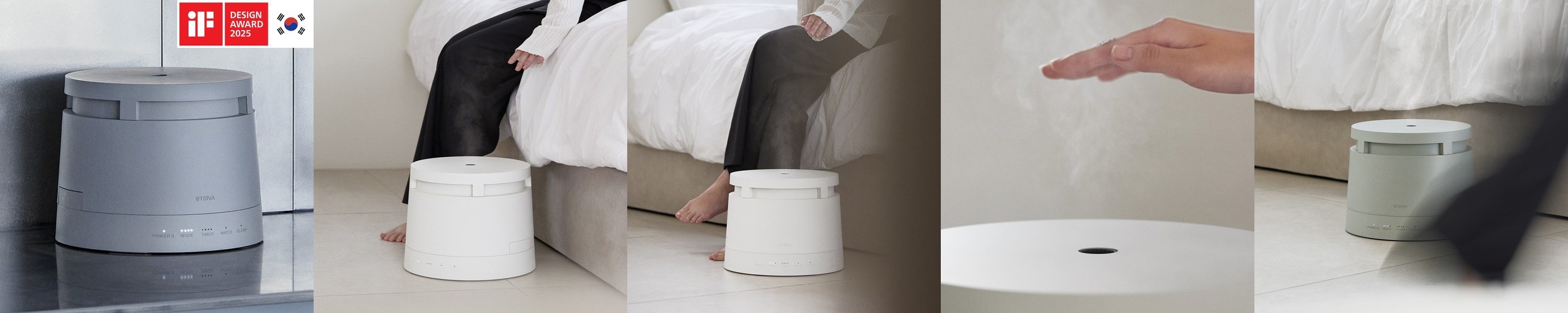 스테나 풀스텐 아키텍 가열식 가습기 STN100 대용량 신생아 아기 가습기 그레이