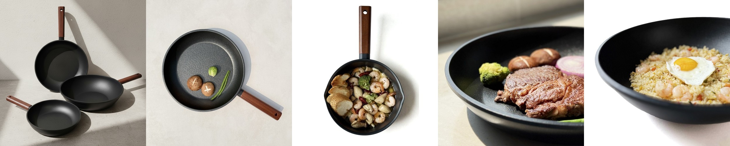 [N단독구성] 로얄 그래핀 IH 프라이팬 2P 세트 (F28+W24)