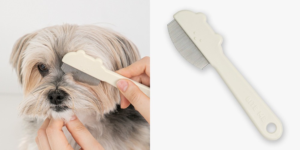 원올슬리커 M 푸들 비숑빗 강아지빗 고양이 브러시