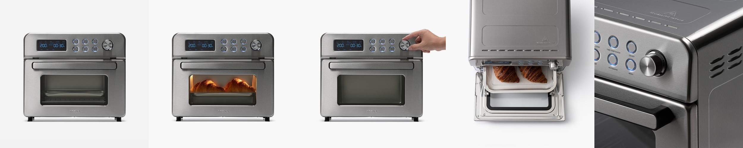 올스텐 오븐에어프라이어 대용량 22L 스텐