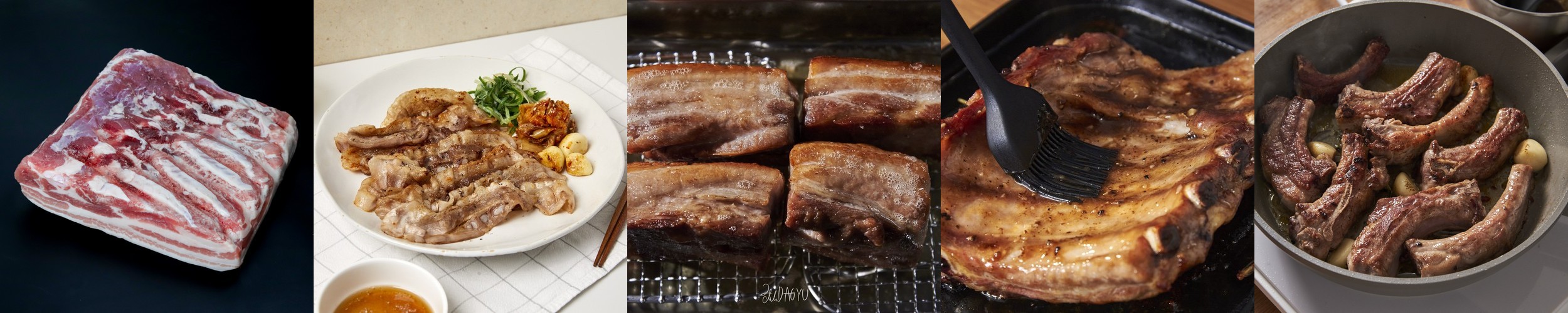 고기소녀 삼겹살 오겹살 항정살 목살 냉동 통삼겹 듀록 통오겹살 미박