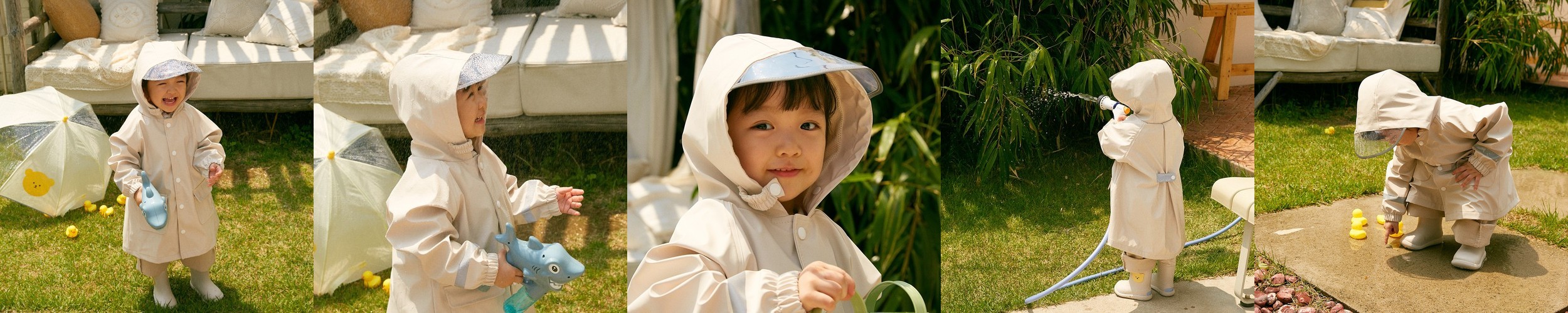 아기우비 여아 남아 우비 키즈 유아 레인코트 아동 돌 아기 판초