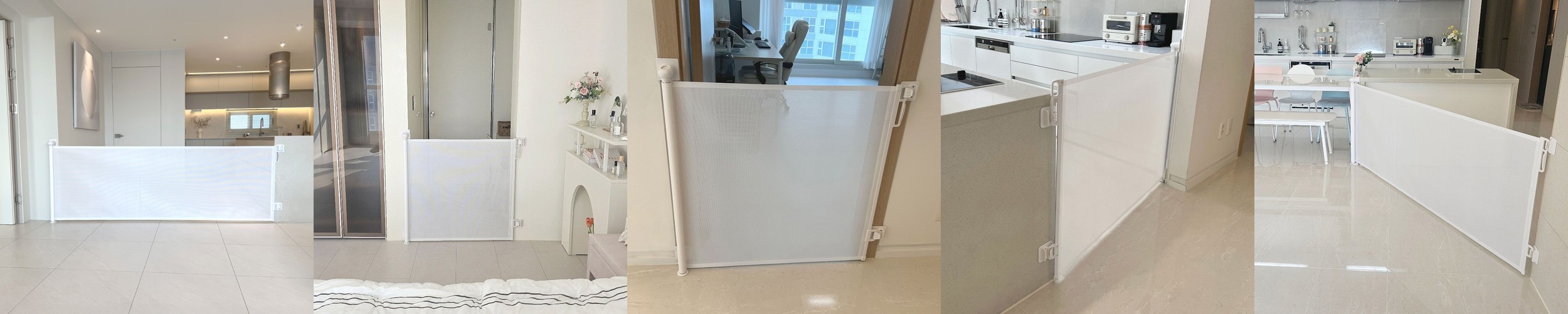 아가드 이지슬라이드 원목 아기 안전문 본품 소형 69~76cm 유아 안전펜스 강아지