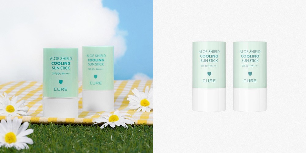 [김정문알로에] 쉴드 쿨링 선스틱 (SPF 50) 23g, 2개