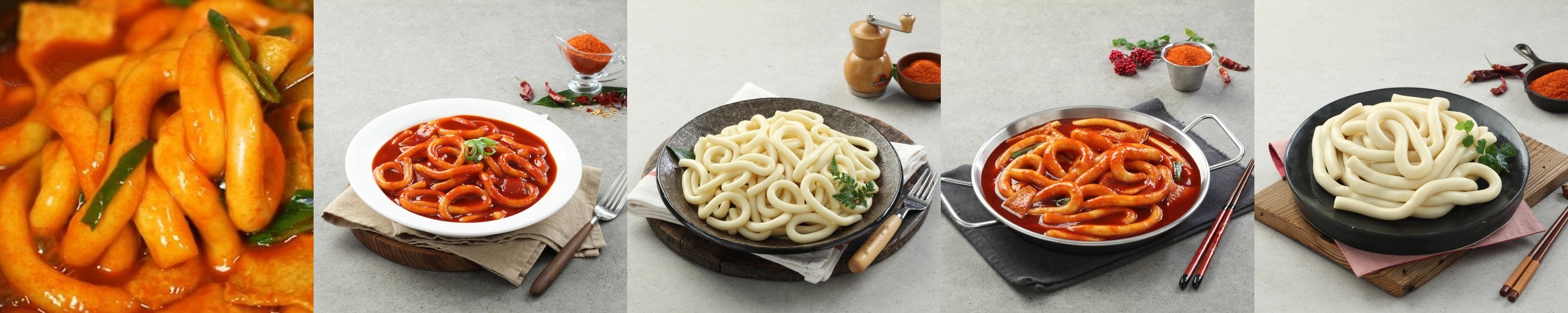 [오늘바로떡볶이] 롱누들 보통맛 즉석 국물 떡볶이 밀키트 당일생산 2인분