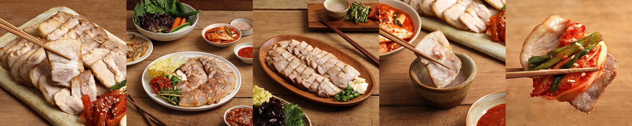 바라던 삼겹살 1kg 약 4.5cm 보쌈용 통삼겹살 돼지고기 냉동삼겹살 냉삼