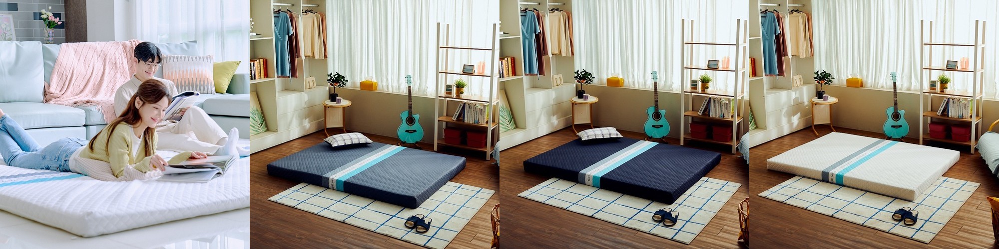 센스맘 원조 바닥 매트리스 뉴 시그니처9 12cm 손님용 바닥용 침대용