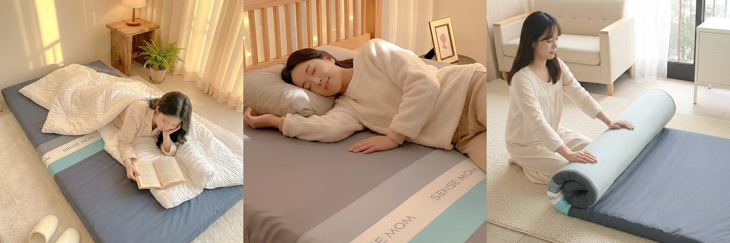 센스맘 베이직 바닥 자취방 원룸 차박 토퍼 매트리스