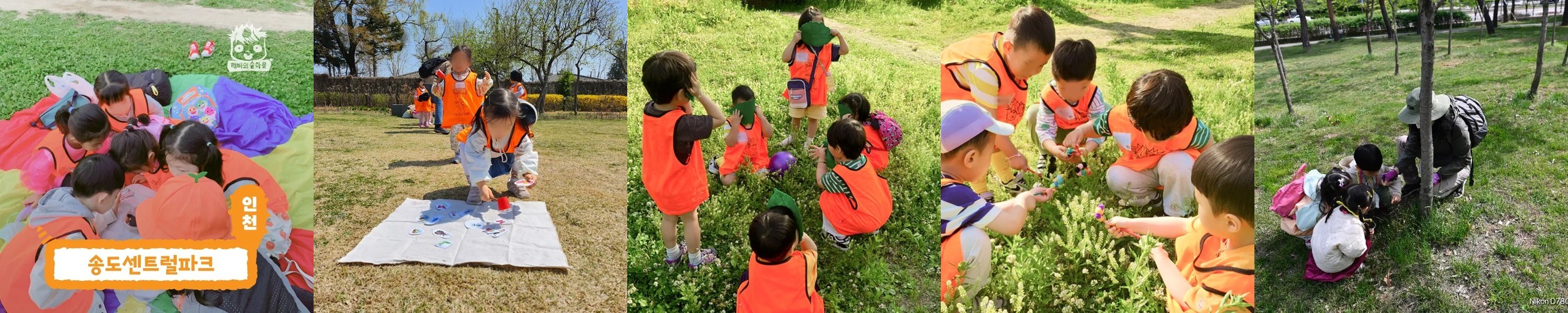 [깨비의숲마을][인천 송도센트럴파크] 인천 송도 숲체험 어린이 봄 유아 초등 자연 곤충 주말 체험 학습