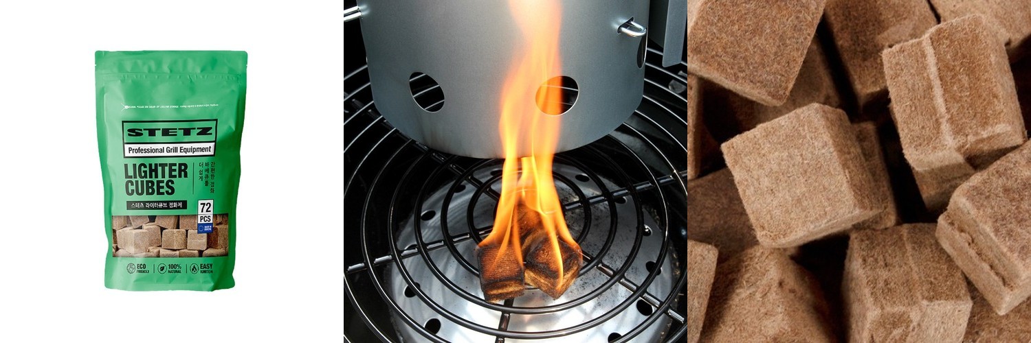 FLAMAX 캔디 착화제 캠핑 숯 장작 난로 점화제 고체연료 불쏘시개 25개입 개별포장