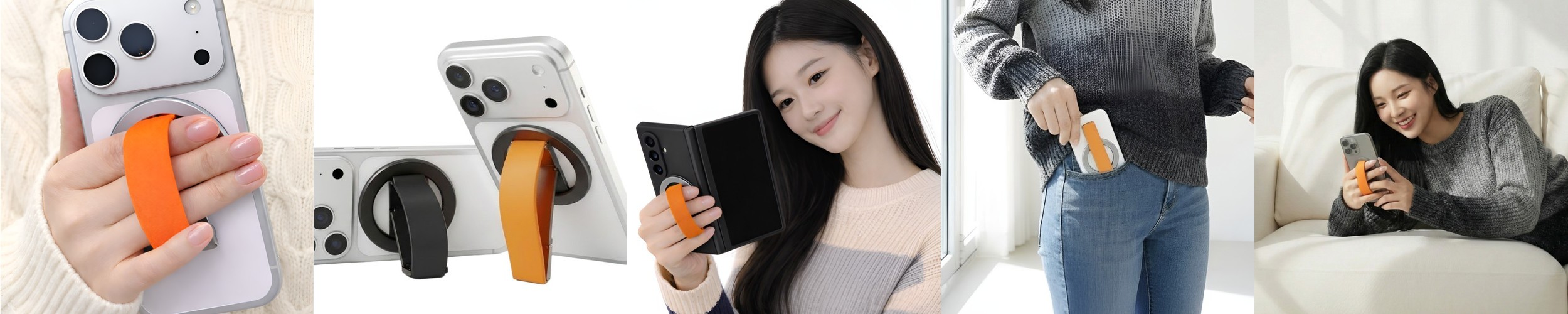 코지박스 맥세이프 그립 톡홀더 핑거링 스마트톡 아이폰 갤럭시 거치대 초강력 맥밴드링