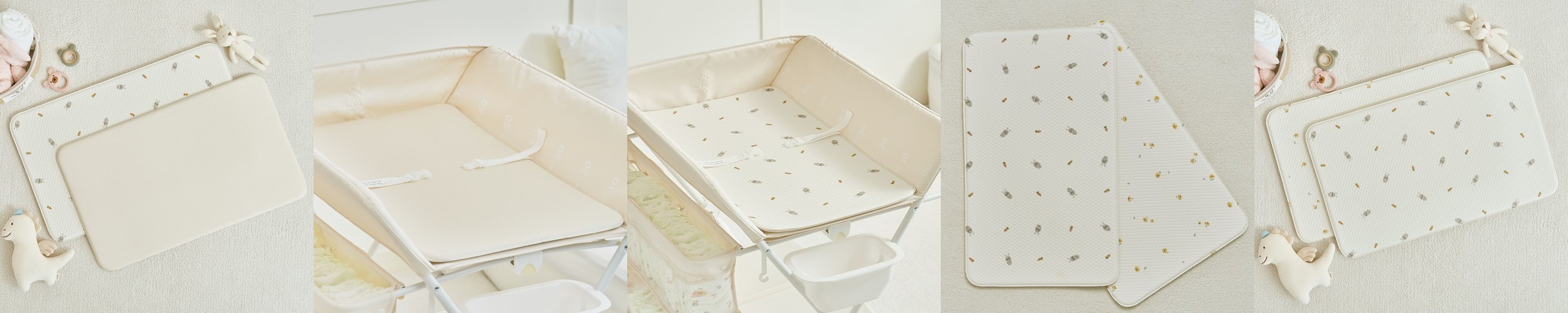 시트N 100매 일회용 기저귀 시트커버 휴대용 개별포장 위생 교환대 매트