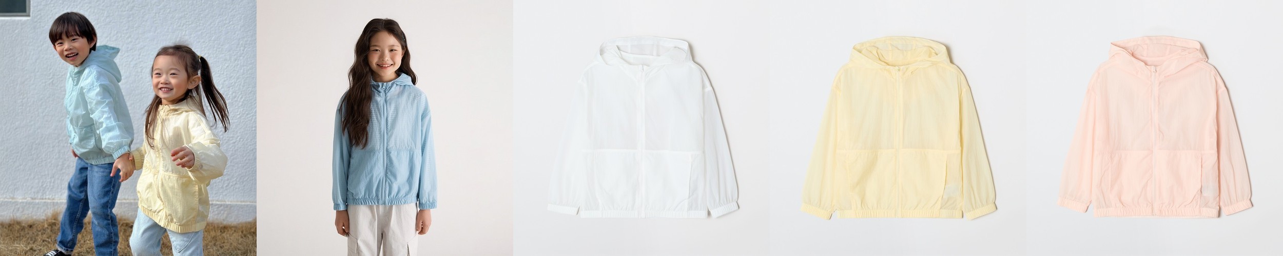 [당일출고] 스파오키즈 셔링 윈드브레이커 바람막이 SPJJG23KG1