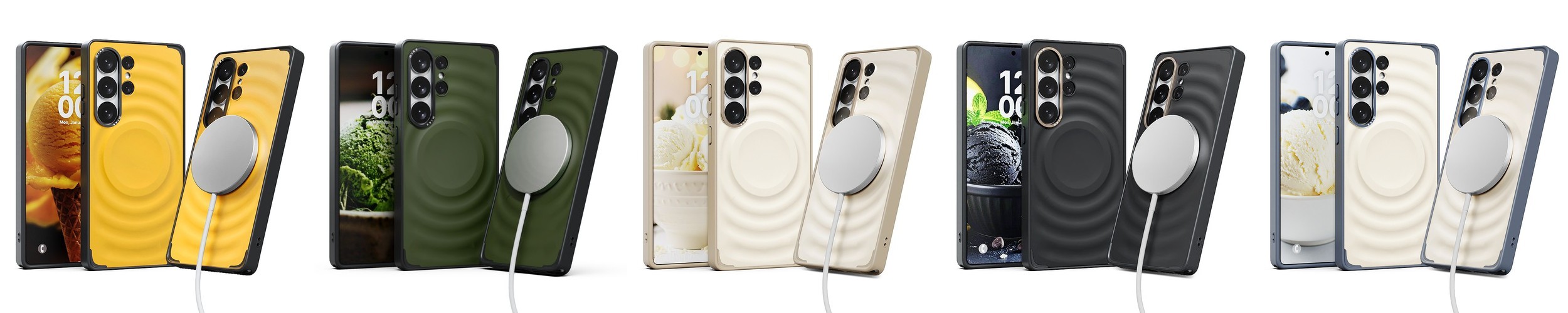 미아크 갤럭시 맥세이프 케이스 스쿱 블랙 망고, 갤럭시S26 울트라