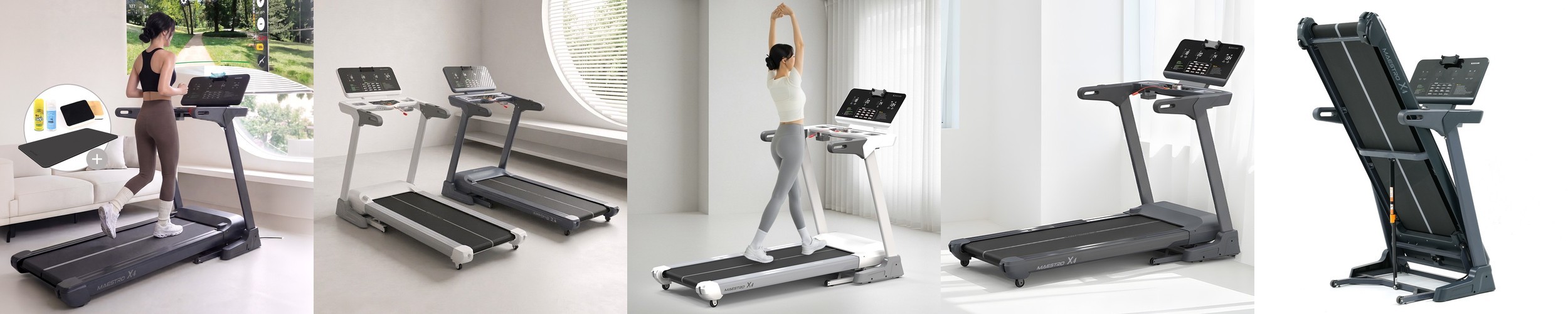이고진 자율주행 스마트 런닝머신 X4 가정용 저소음 자동경사 아파트형 유산소 실내 운동기구