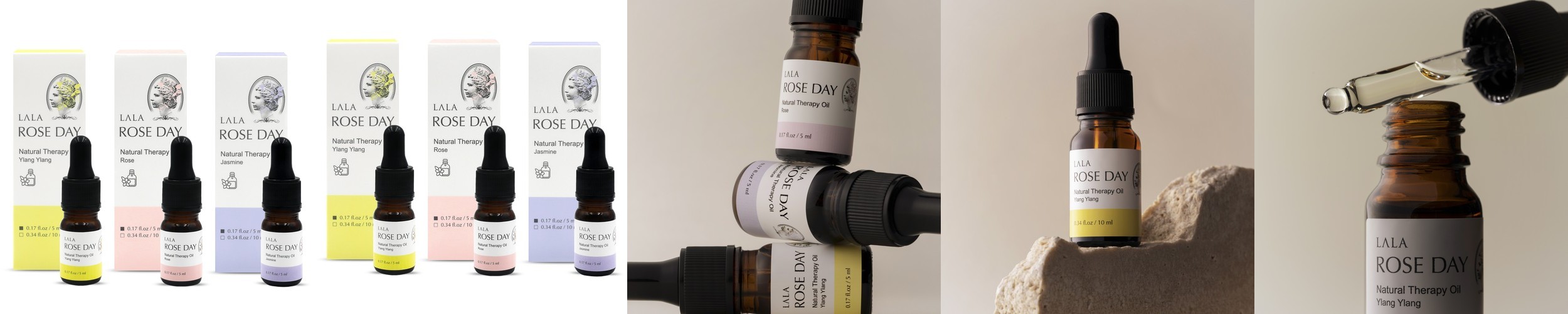 라라로즈데이 이너퍼퓸 Y존 케어 질냄새 제거 오일 향수 올영 여성청결제 3종 5ml