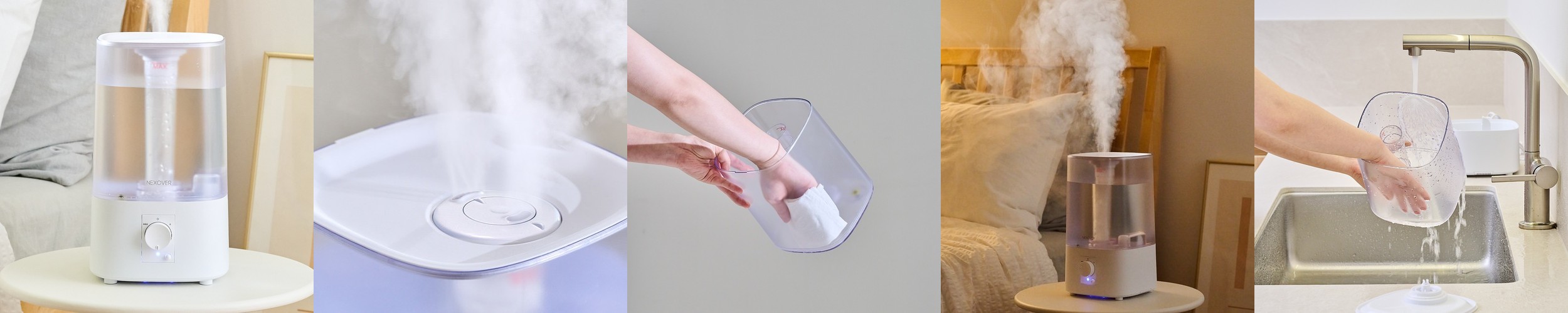 넥소버 휴대용 무선 냉각 미니 선풍기 손선풍기 NXF-11C