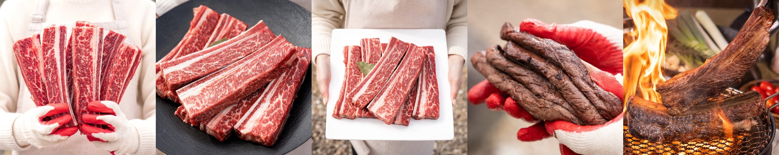 우대갈비 1kg la갈비 소고기 소갈비 토마호크 캠핑 음식 스테이크