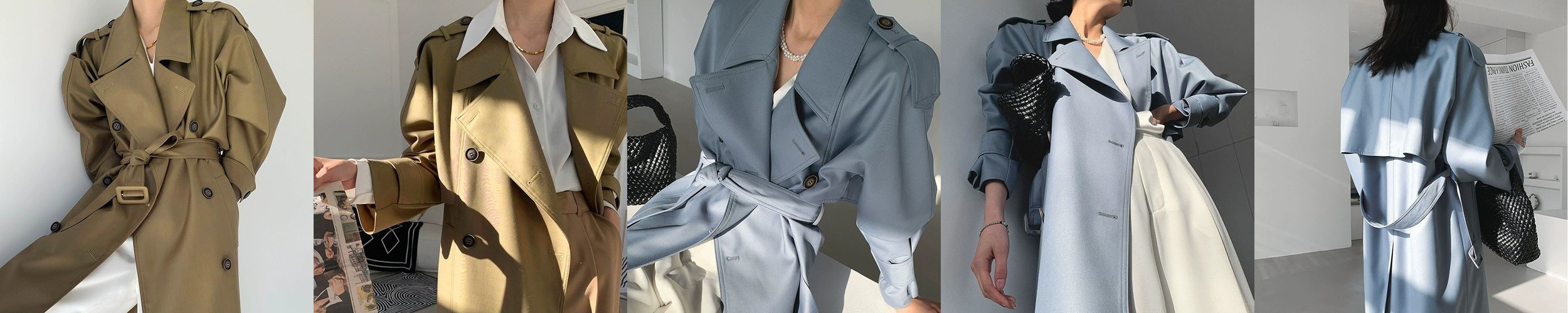 여성 블랙 양가죽 하프 트렌치코트 봄 가을 간절기 레더 자켓 아우터