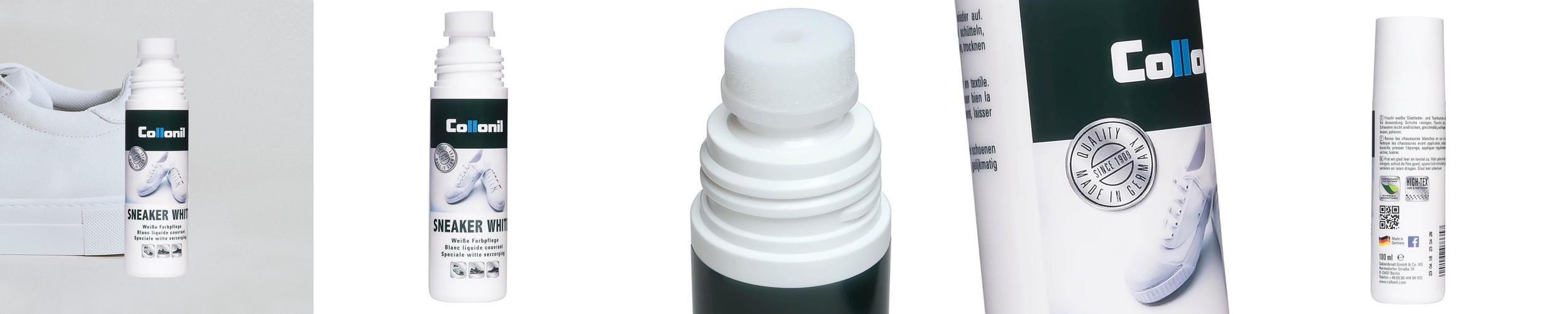 콜로닐 스니커 화이트 운동화 백화제 100ml 신발 하얗게 변색 제거 황변 복원