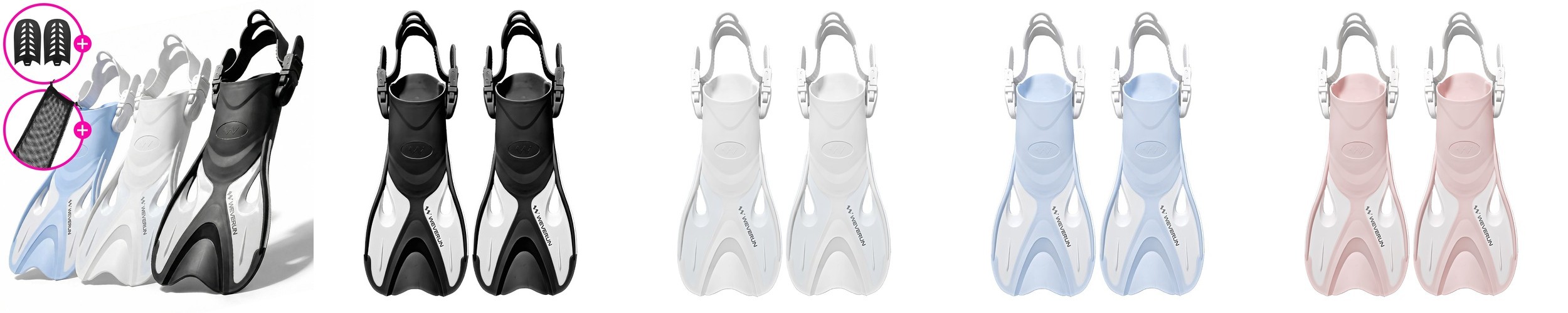 오리발숏핀 스퍼트 수영 실리콘 강습용 수영장 숏오리발