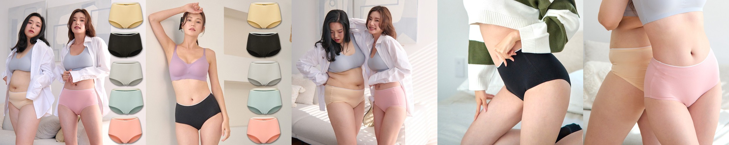 코지 코튼 여성용 트렁크 팬티 사각 팬티