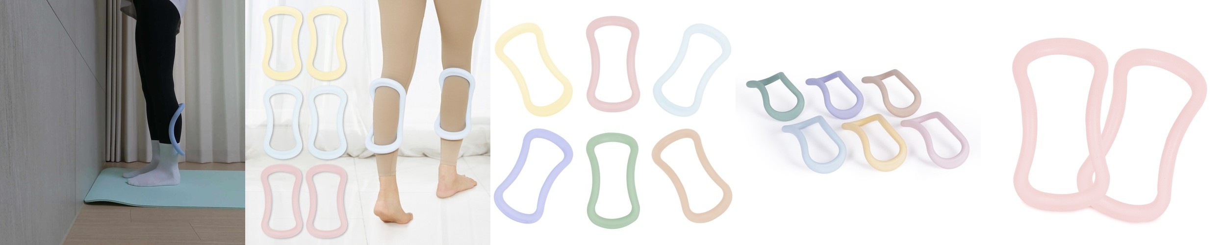 스포홀릭 종아리 마사지 필라테스 요가 링 하드형 1+1