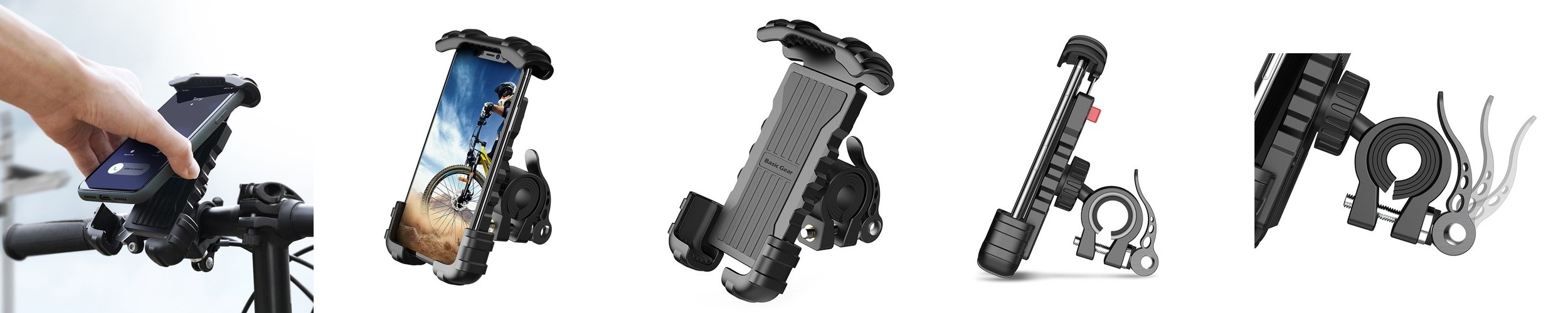 베이직기어 자전거 오토바이 핸드폰 거치대 BG-M200