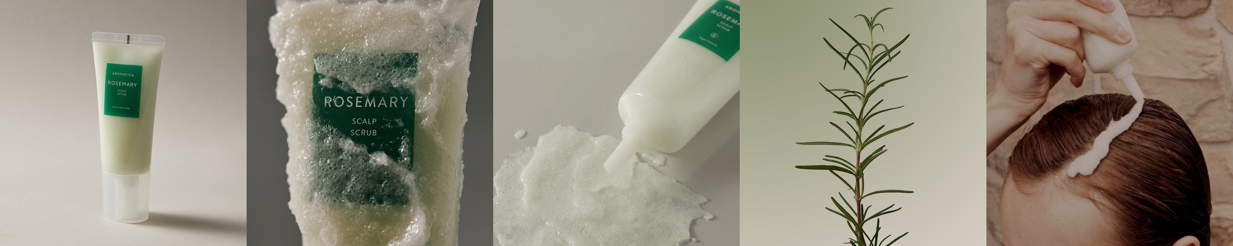 아로마티카 로즈마리 스칼프 스크럽 165g 두피 각질 스케일링