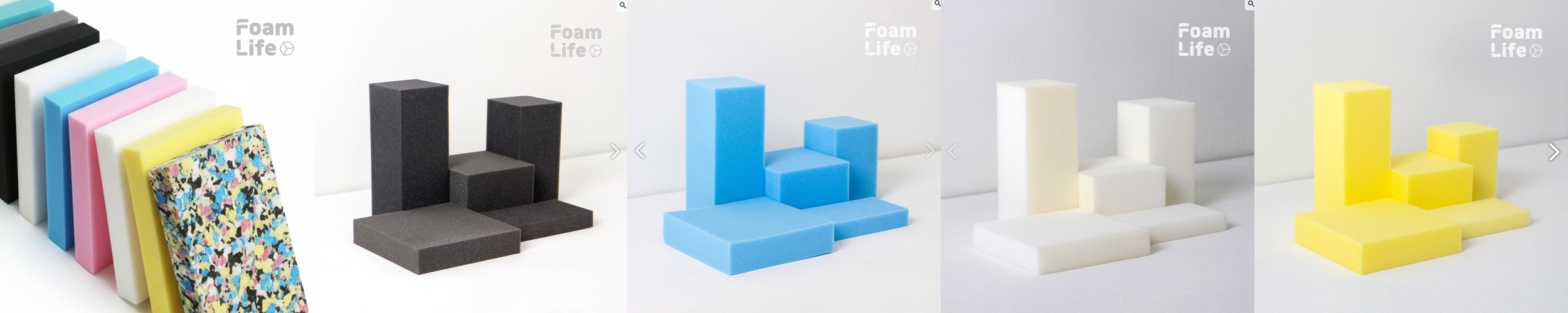 폼라이프 일반 스펀지 주문제작 고탄성 고경도 재단 1X1X1cm