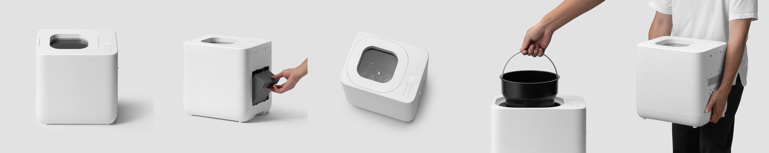 스테나 음식물처리기 더 그라인더 4L 가정용 분쇄 건조 STENA700