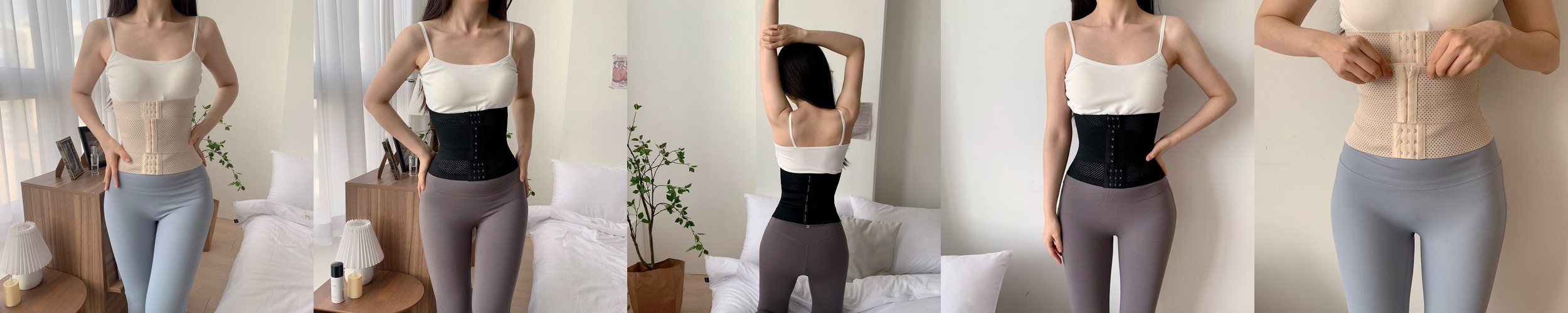 이중압박 흉곽코르셋 허리코르셋 흉곽줄이기