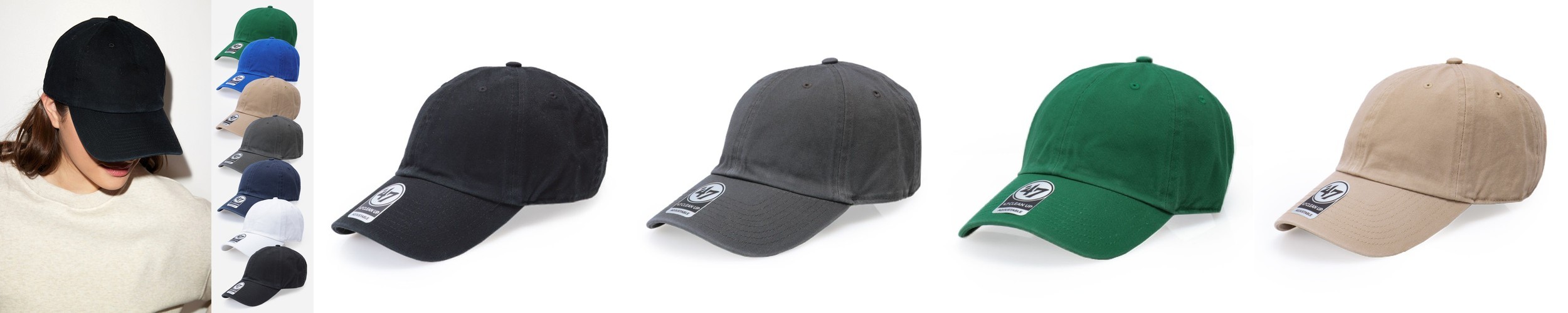 47브랜드 모자 MLB 무지 볼캡 야구모자