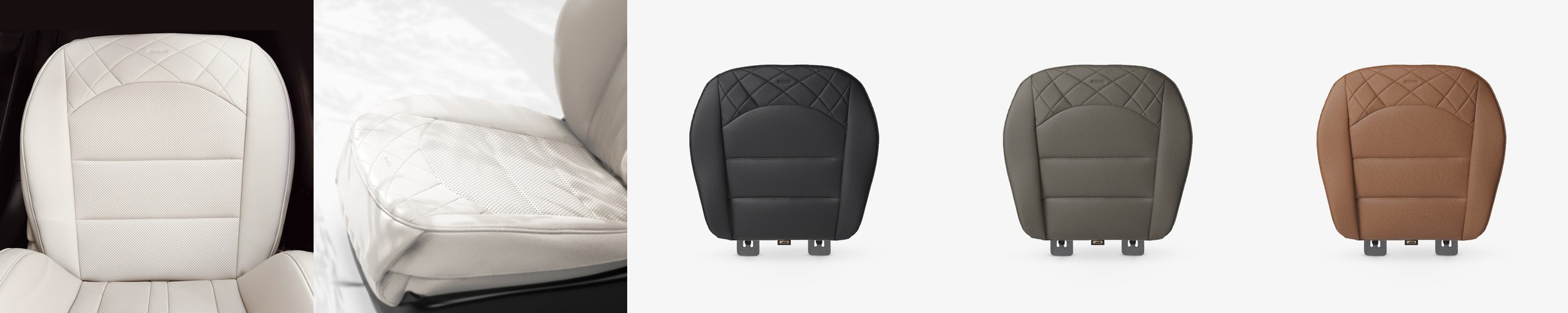 아임반 비-슬림 자동차 시트커버 차량용 1.2cm 얇은 통풍/열선 시트 보호 방석